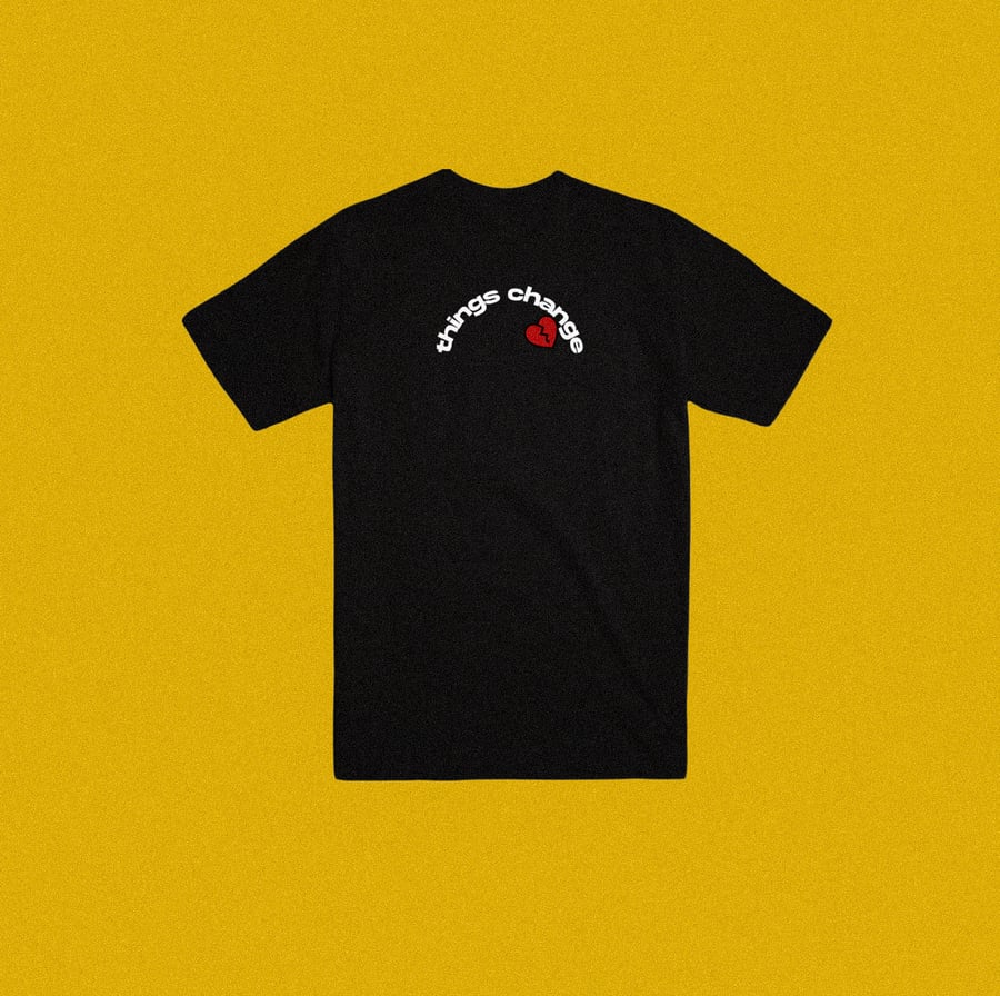 Image of HEARTBROKEN TEE (BLACK)