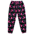 Pink Dolphin Black Track Pants Image 2