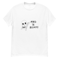 Image 1 of Mind Ya Bizness (design #1) White Tee