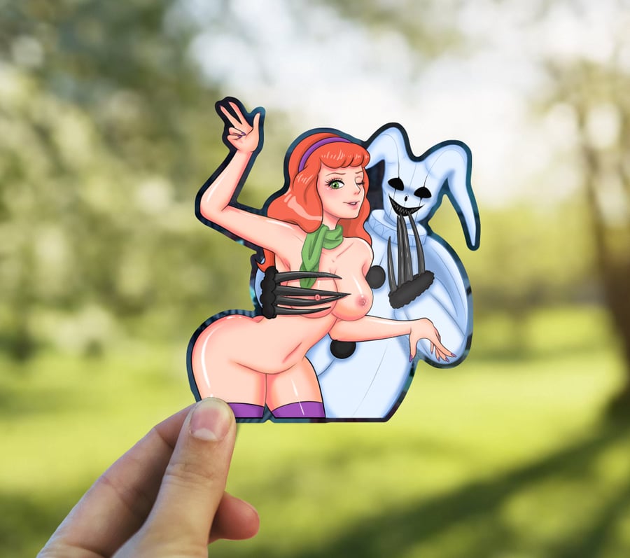 Image of Sexy Daphne and Luna Ghost Sticker 