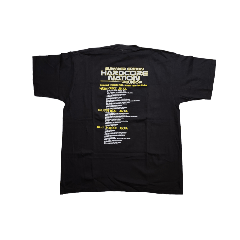 Hardcore Nation Reunion 2002 t-shirt 