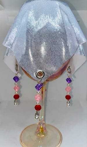 Image of 326 Drink Cover " Radiance of Silver "