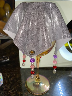 Image of 326 Drink Cover " Radiance of Silver "