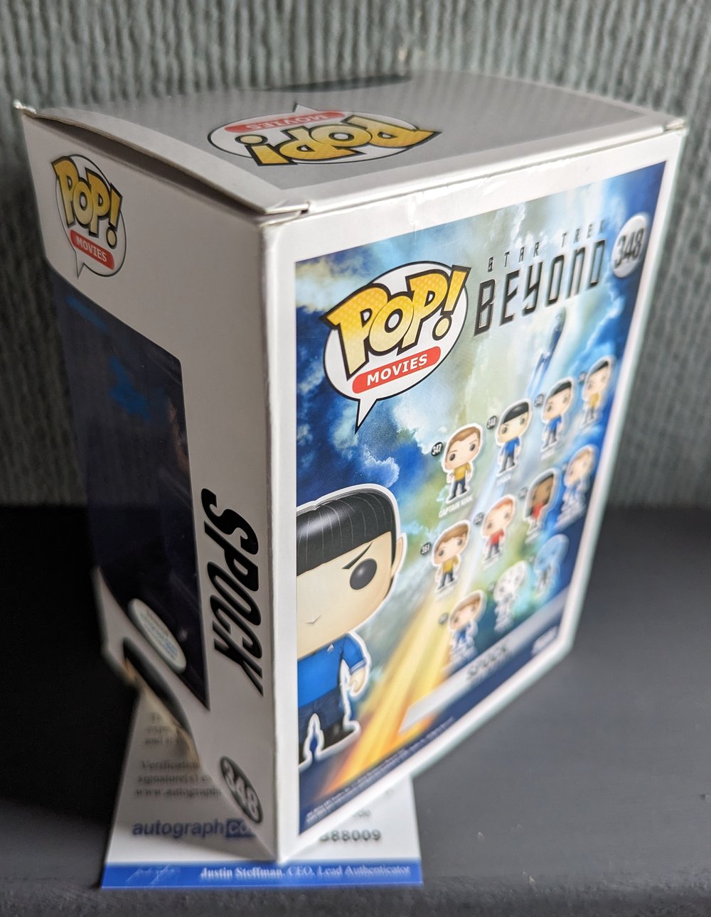 Zachary Quinto Star Trek Beyond Spock Signed Funko