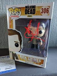 Image 1 of Andrew Lincoln signed Rick Grimes Funko Pop ACOA