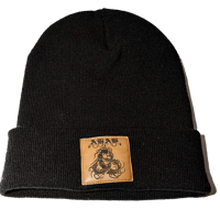 Logo Beanie black - Recycled or Organic