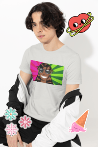 Image 3 of Pop of color mens t-shirt