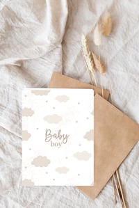 Image 1 of CARTE POSTALE BABY BOY