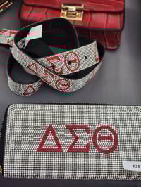 Image 4 of Delta Sigma Theta Bling Wallet