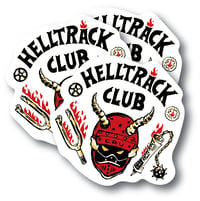 HELLTRACK CLUB STICKERS