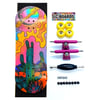 LC BOARDS FINGERBOARD 98X34 COMPLETE DESERT GRAPHIC NEW