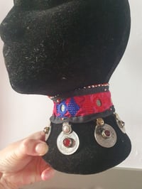 Image 11 of Fez tribal coin choker one off 