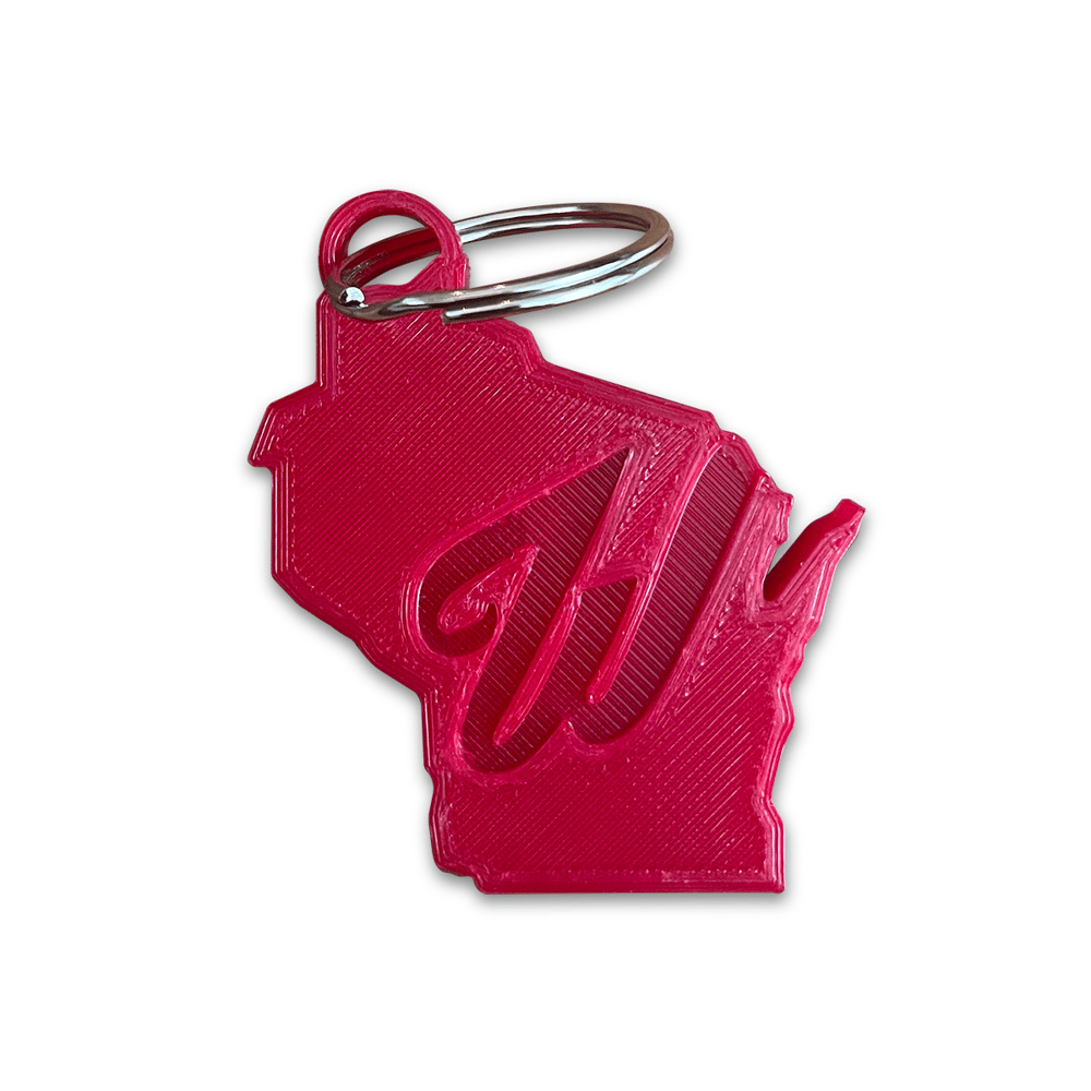 Image of Wiscy Keychain Fob IN 3 COLORS