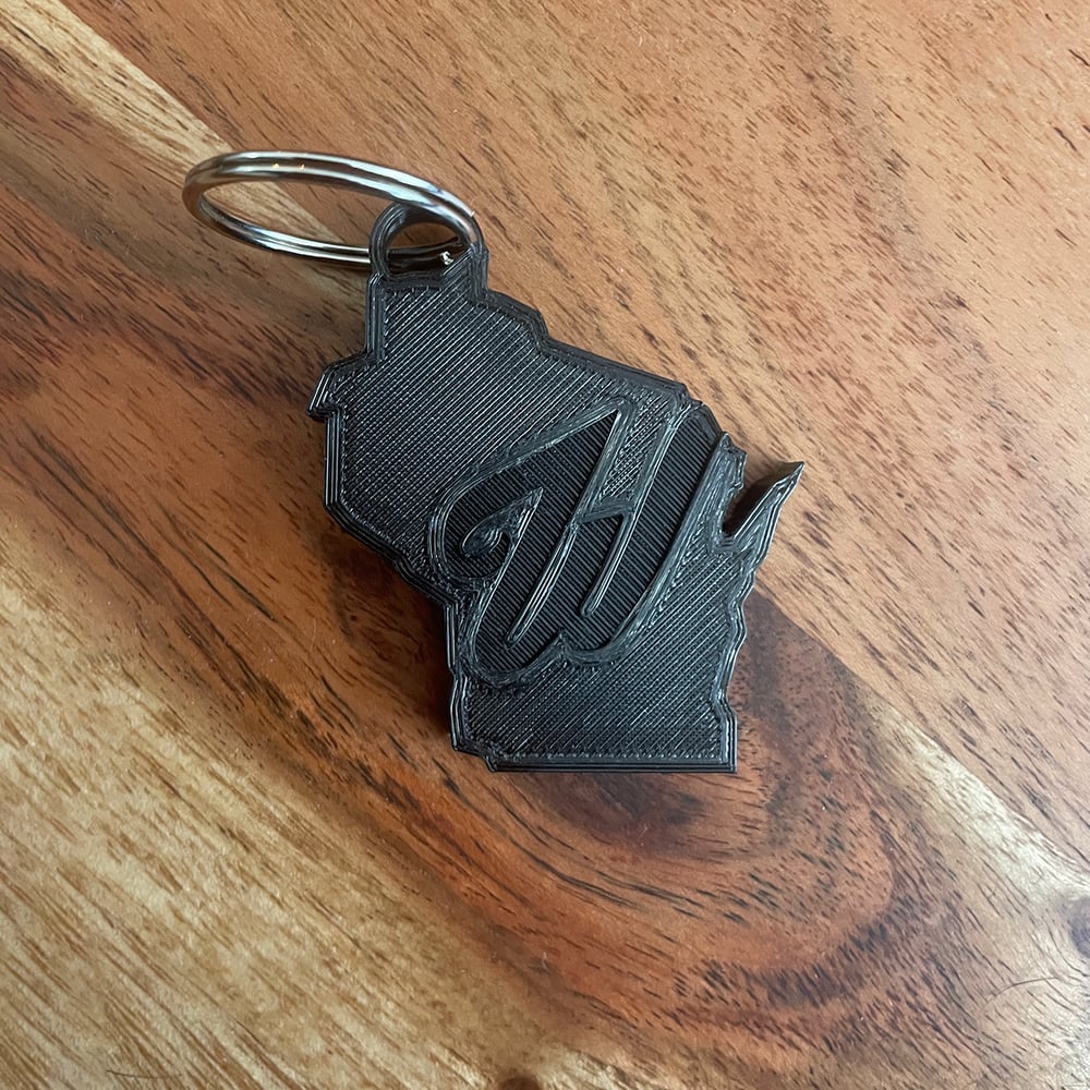 Image of Wiscy Keychain Fob IN 3 COLORS