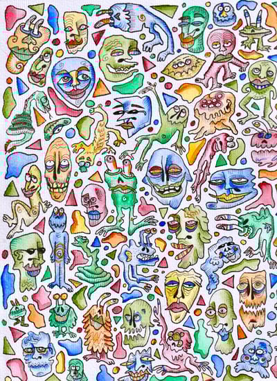 Image of My Friends Print