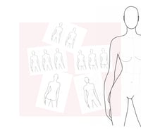 Image 1 of  Fashion / Lingerie -Style Lines Templates 
