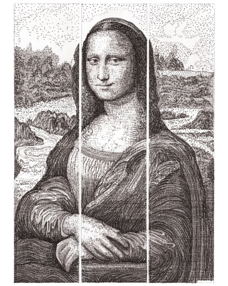 Paint handling in Leonardo's Mona Lisa: guides to a reconstruction