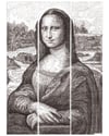 Large Limited Edition of 49 Mona Lisa, A2 (59.4cm x 42cm)