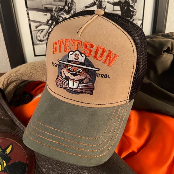 Image of STETSON TRUCKER HAT "FOREST PATROLI"