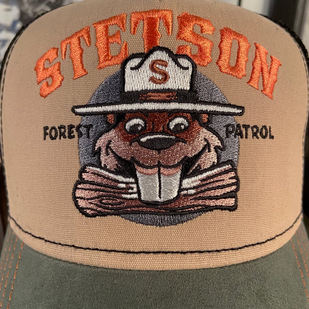 Image of STETSON TRUCKER HAT "FOREST PATROLI"