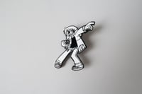 Image 4 of Scott Pilgrim - Black & White Hard Enamel Pin