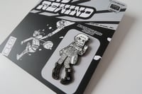 Image 2 of Ramona Flowers - Black & White Hard Enamel Pin