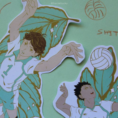 Image of Oikawa & Iwaizumi [stickers]