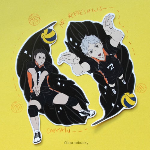 Image of Daichi & Sugawara [stickers]