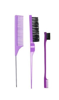 Image 1 of Comb and Edge brush set