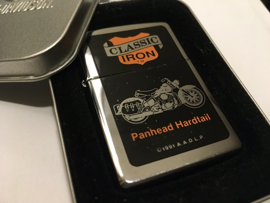 Image of Isqueiro Zippo Panhead 48 Harley Davidson