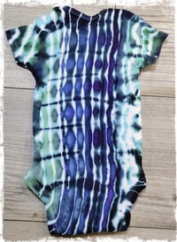 Image 2 of Good Vibrations -Ice Dyed Onesie- Size 3-6 month