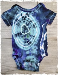 Image 1 of Geode Baby - Ice Dyed Onesie- Size 3 month