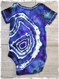 Image 2 of Geode Baby - Ice Dyed Onesie- Size 3 month