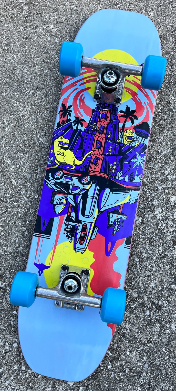 Mode Skateboards Time Travelers Freestyle Complete