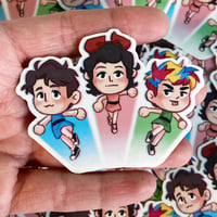 Image 1 of Waterparks Powerparx Boys 3in Clear Sticker