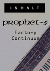 Prophet 5 + 10 Factory Continuum