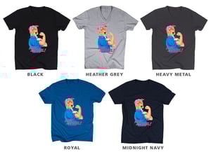 Image of Fight Like A Girl Unisex V-Neck