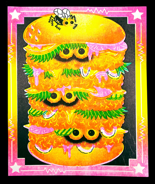 Image of Burger Print