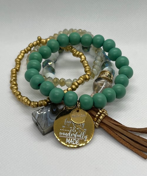Image of FEARFULLY & WONDERFULLY MADE BEAD 