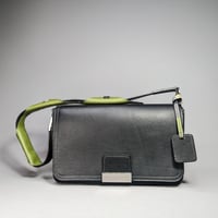 Image 1 of MILLY - BLACK W/ ACCENT STRAP WRAP