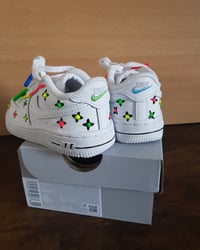 Image 5 of CUSTOM AIR FORCE 1 GLOW FLORAL 
