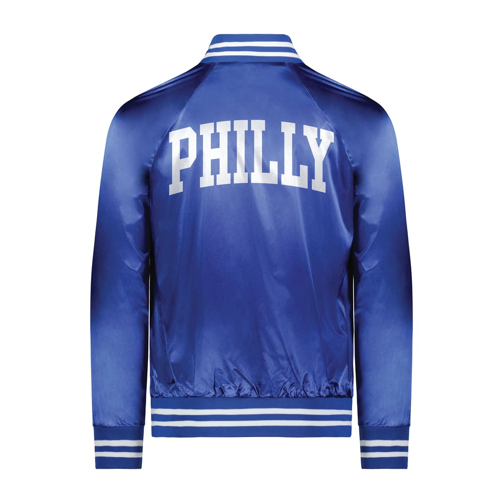 Image of Philly Coach Royal Satin Jacket
