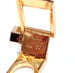 Image of Vtg. Gucci "Rare" Gold "G" Link Metal Belt
