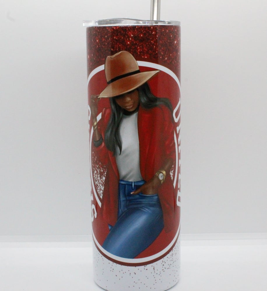 Image of Sisters United Delta Sorority Tumbler
