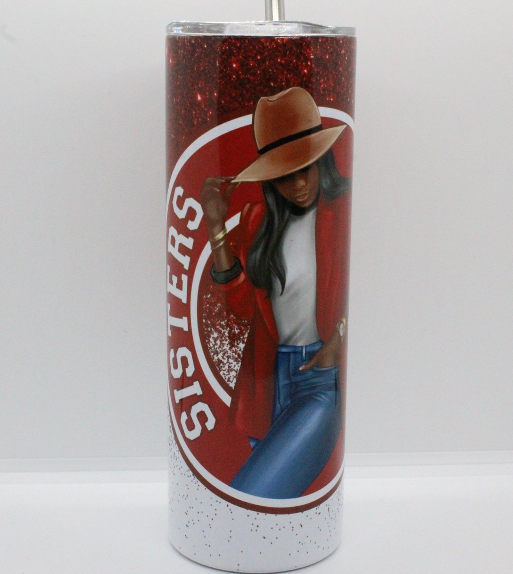 Image of Sisters United Delta Sorority Tumbler
