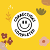 Corrections Stamp (Smiley Face)