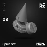 Image 2 of HDM Spike Set [DU-09]
