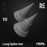 Image 1 of HDM Long Spike Set [DU-10]