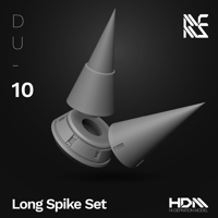 Image 2 of HDM Long Spike Set [DU-10]