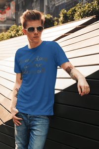 Image 3 of Blessed brown mens t-shirt